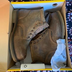 Carolina Mens leather work boot